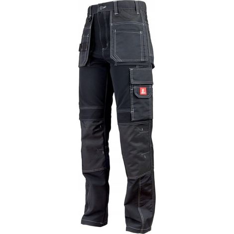 Pantalones de trabajo Urgent 712, elásticos y antidesgarro, talla 48. (1/5)