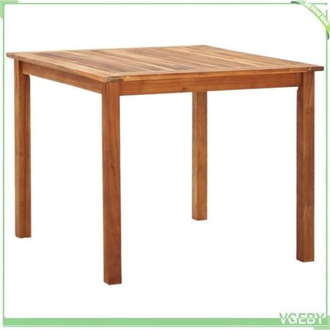 Ensemble de salle à manger - FAFEICY - 46000 - Bois acacia massif - Résine tressée résistante - 4 places (1/5)