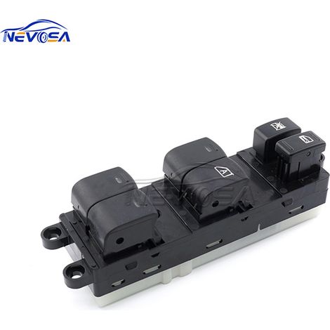 25401-ED000 is applicable to the master switch of the power window regulator and the button of the power window regulator in Nissan Tiida. (1/4)
