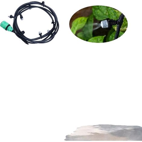 Sistema di irrigazione, 10 ugelli, altezza fino a 5,9 pollici, capacità ≤20 litri, tensione 210V, tipo di pompa (1/5)