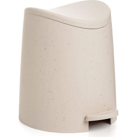 Poubelle Salle Bain 3 L à Pédale, Nettoyage Facile, Modèle Standard (1/5)