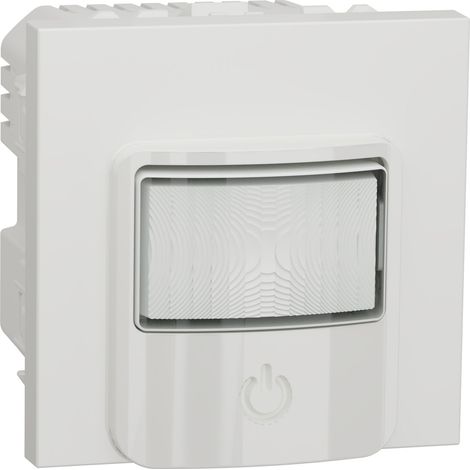 Détecteur de mouvement avec interrupteur 10A blanc SCHNEIDER NU352518 (1/5)