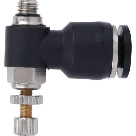 CO2-Düse für Laserschneidmaschine, Lasergasventil (Luftschlauch 6 mm Gewinde M5 einstellbar) (1/5)