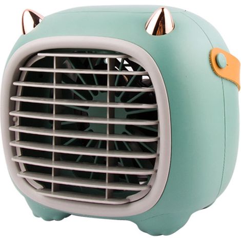 Ventilateur de bureau brumisateur (1 unité) - Appareil de refroidissement estival (1/5)