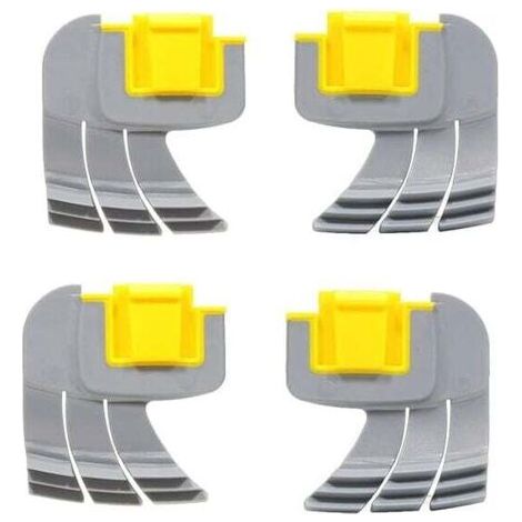Lot de 4 brosses à récurer cyclone centrifuge r0714400 pour nettoyeur de piscine Zodiac mx8 mx6 Elite (1/4)