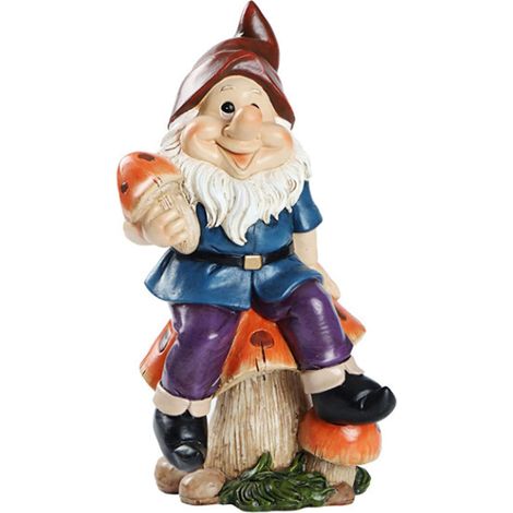Statue de nain de jardin, résine, décoration de jardin, maison, accessoire de décoration de jardin