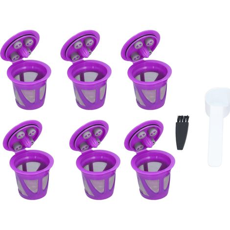 Wiederverwendbare Kaffeekapsel aus Edelstahl – Kaffeemaschinenfilter – Waschbares Zubehör (1/5)