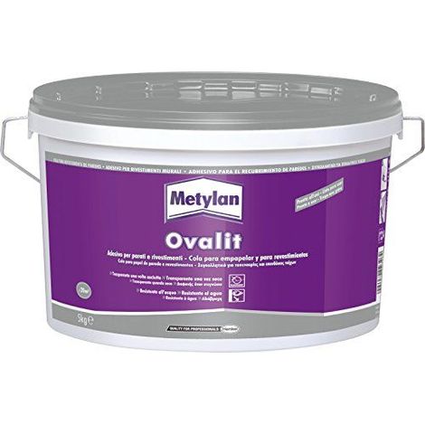Metylan 11141 Colle Ovalit T, blanc, 5 kg (1/2)