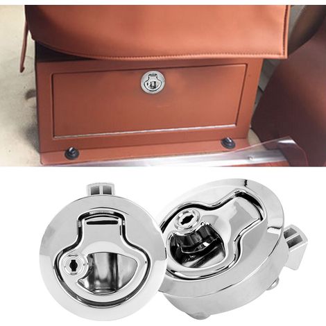 Verrou de trappe marin bateau anti-corrosion fermeture camping-car sécurité serrure avec clés (1/5)