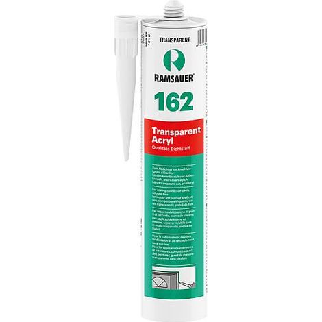 Acryl 162 transparent 1-K-joint etance et masse adhesive 310ml