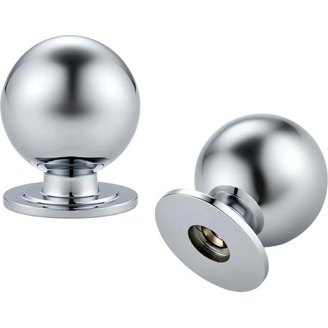 round kitchen cabinet 0.95" bronze finish round kitchen cabinet (Bright Chromium) (1/5)