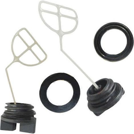 Ensemble de joint d'huile, rondelle de carburant, bouchon d'huile et joint d'étanchéité pour tronçonneuse chinoise 5200 52cc - Pièces détachées pour outils de jardin motorisés Hecht Garden (1/4)