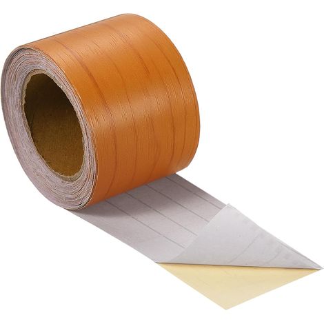 Ruban adhésif imitation bois Sourcing Map, 5 cm x 10 m, pour la réparation de plinthes, portes,