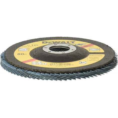 DEWALT À LAMELLES 125 MM K80 PLAT, DT3310 DE QZ (1/2)