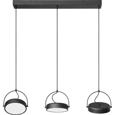Decor Puck 3XPendant LN 36W 930 Black (1/5)