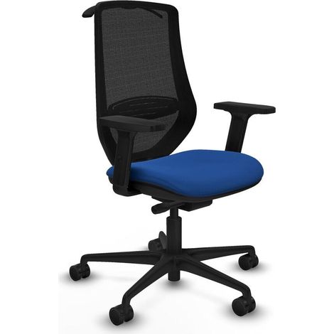 Piqueras y Crespo D036N0H Bürostuhl Blau Komfort