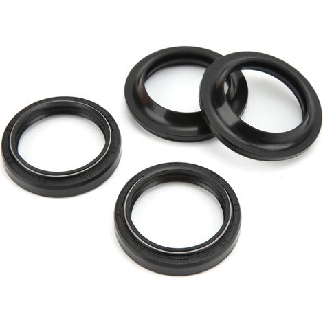 Kit 2 Joints Spyral et Poussière Fourche 41x53x8/10.5mm en FKM pour XVS650 V Star YZF-600R (1/5)