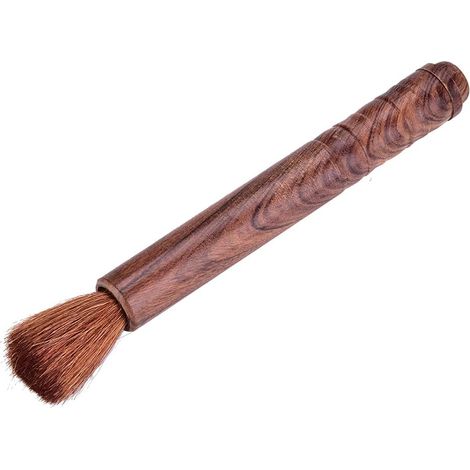 Cleaning Brush for Wooden Musical Instruments, with Soft Wool Head, for Rosin Application and Gentle Maintenance (1/5)