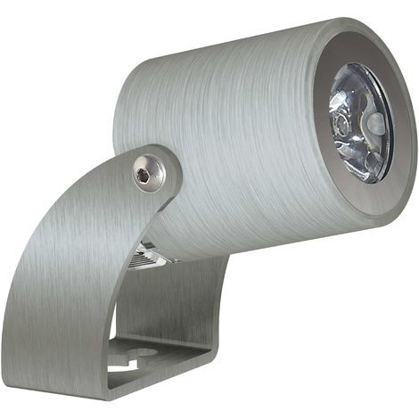 Projecteurs / Projecteur base/ piquet tilt KA IP67 LED COB 1.50W 160lm CRI80 3000K 30º Inox brossé (1/3)