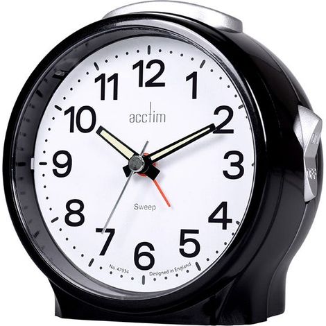 Acctim Elsie Alarm Clock Black (1/3)