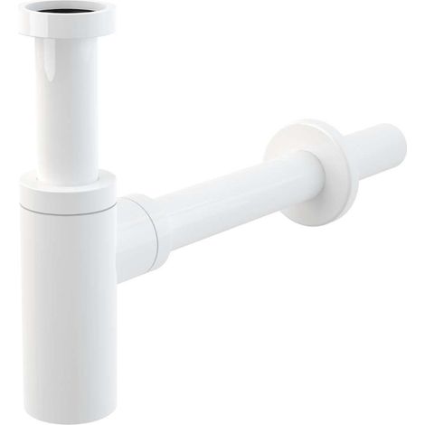 Alca - Sifón de diseño, blanco brillante A400B (1/2)