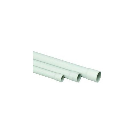 Stangenrohr PVC, 2 m EN 20 mm, grau