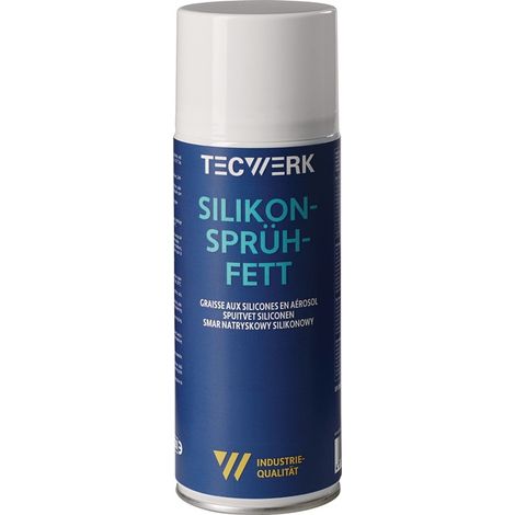 TECWERK Silikonsprühfett weiß 400ml Spraydose TECWERK