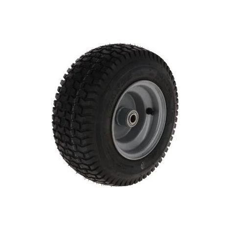 Roue avant complète pour tondeuse autoportée – Compatible modèles STIGA COMBI 166 et 1066HQ – Largeur 12 pouces – Technologie anti-crevaison
