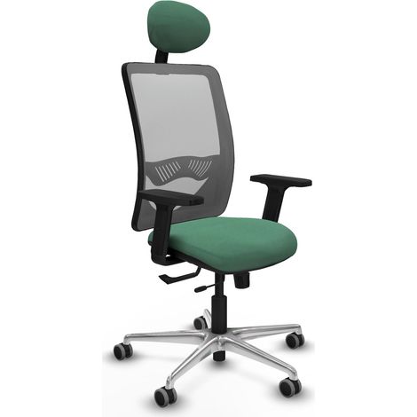 Bürostuhl piqueras y crespo Zulema schwarz Schaumstoff hoher Dichte (1/2)