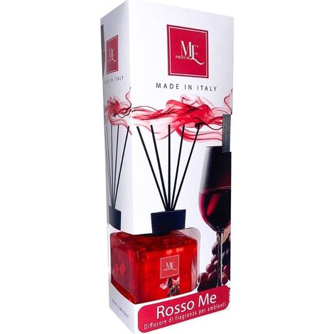 DIFFUSORE AMBIENTE CUBO 100ml ROSSO ME