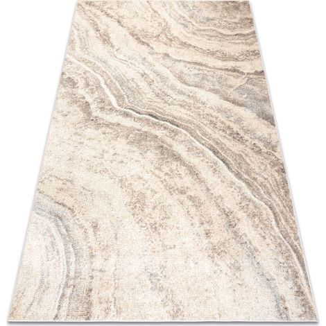 Teppich FUSION 9776 creme / beige - Dünen, Sand, modern, abstrakt beige 140x190 cm