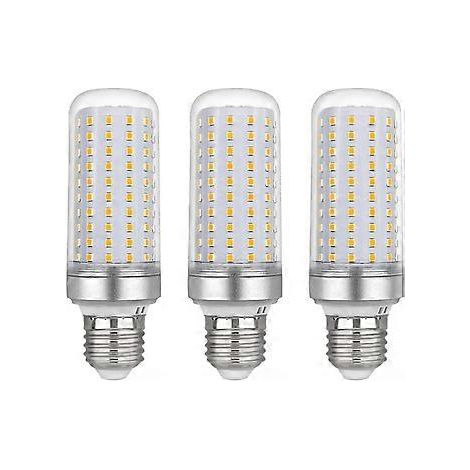 LED-Maiskolbenlampe E27, 30 W, AC 175–265 V, Warmweiß (3000 K), 2500 lm, nicht dimmbar, entspricht einer 300-W-Halogenlampe, LED-Maiskolbenlampe für Kronleuchter, CEI