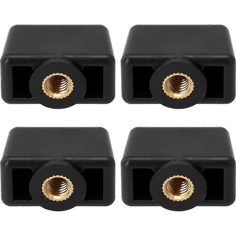 Lot de 4 boutons de support pour scies circulaires et scies à onglets DeWalt DC390, DW935, DW359, DW362M, DW7027, DW7232, DW7029, DC310K-JBMEDIA (référence 395889-00) (1/4)