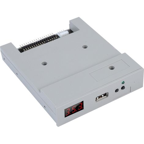 SFR1M44-U100 Émulateur de lecteur disquette USB 3,5 pouces 1,44 Mo SSD Plug and Play