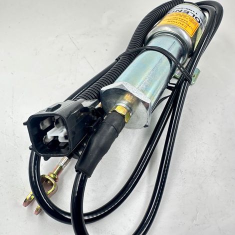 11N6-666030-24 R210-5 R210-7 R220-9 Engine Stop Solenoid Valve for Engineering Vehicles (1/5)