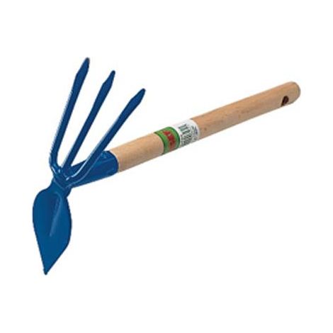 ZAPPETTA CUORE TRIDENTE AGEF - ACCIAIO VERN/FAGGIO CM 29- 12 pezzi