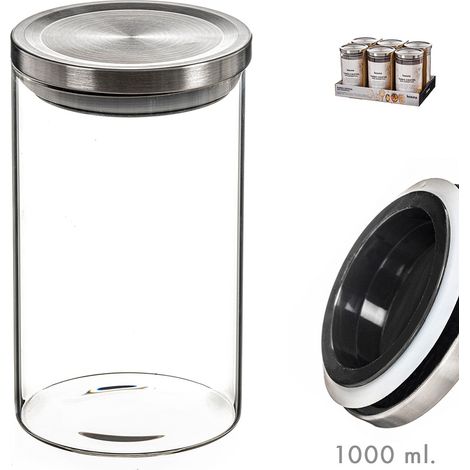 Glasbehälter mit Metalldeckel 1000ml Kozina - Kozina