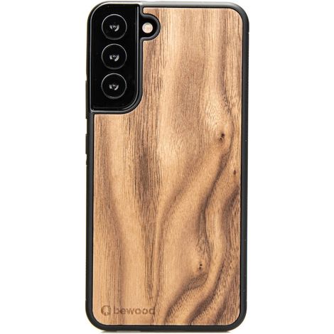 Funda de madera para Samsung Galaxy S22 Plus NOGAL AMERICANO (1/4)