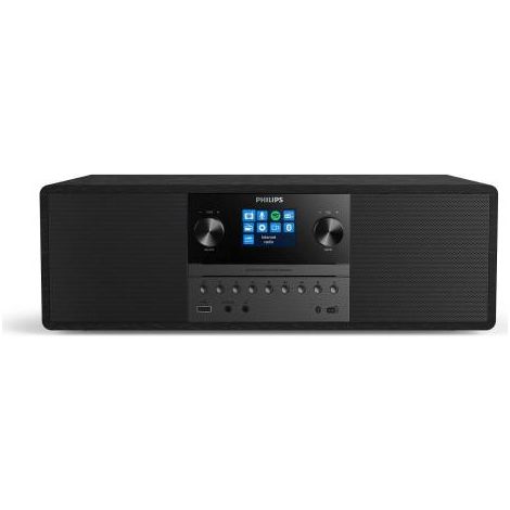Micro sistema all-in-one nero da 50 W con Bluetooth - TAM6805/10 - Philips (1/4)