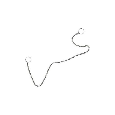 CATENA PALLINE CON ANELLI A-24 - 380 MM