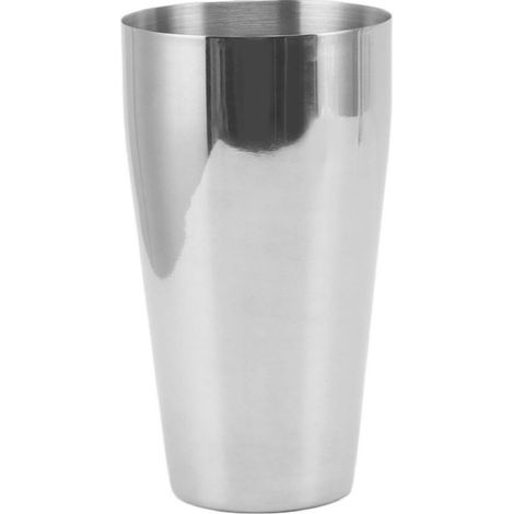 Milchshake-Glas aus Edelstahl, robust und dickwandig für die Bar (1/5)