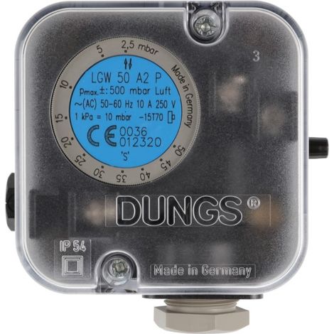 Druckwächter LGW 50 A2P 2,5 - 50  mbar - 691353 von Weishaupt