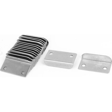 Schrank Schubladensperre Schließplatten Gelenkbefestigung Silver Ton 39mm Länge 18st (62724fc6dd29b7 (1/2)