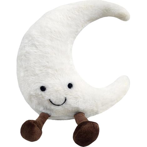 Peluche de 30 cm (12 pulgadas), cojín con forma de animalito sonriente y divertido, suave y mullido, ideal como regalo de cumpleaños para niños.