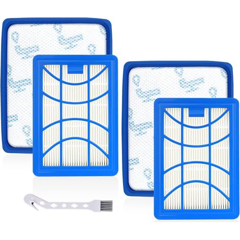 2 Stück Ersatzfilter Set für Philips 7000 Series PowerPro Expert Bodenstaubsauger FC9729/09 FC9741/09 FC9742/09 FC9743/09 FC9744/09 FC9745/09 FC9746/09 Ersatzteile Zubehör Filter CP0617 (1/5)