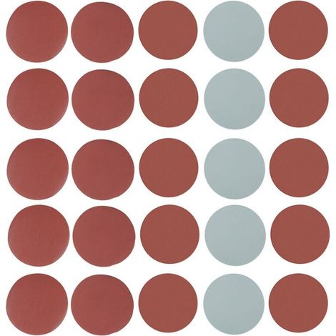 Papier à Poncer 25pcs Coloré 800 1000 1500 2000 3000 Mélanger Poncer Sander Disque Ponçage Papier Tampons Papier abrasif Ensemble de Ponçage pour le Ponçage Polissage Derusting (1/4)
