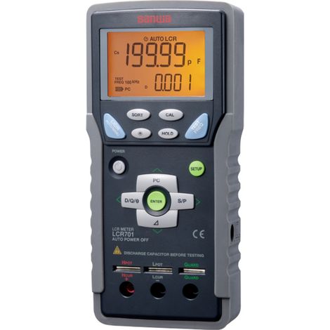Sanwa Electric Instrument LCR701 Komponententester digital