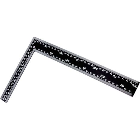 Steel Roofing Square Framing Carpenter Measure Metric Imperial Large 8" X 12"