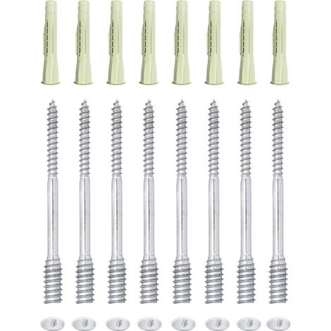 Lot de 8 vis de pose réglables - - KINTECH