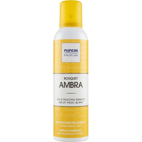 Profumatore per Ambiente Spray Bouquet Ambra 250 ml Nuncas (1/4)